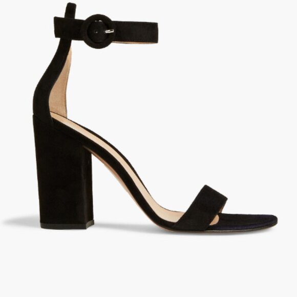 Gianvito Rossi Shoes - GIANVITO ROSSI Versilia suede sandals NEW NEVER WORN size 41